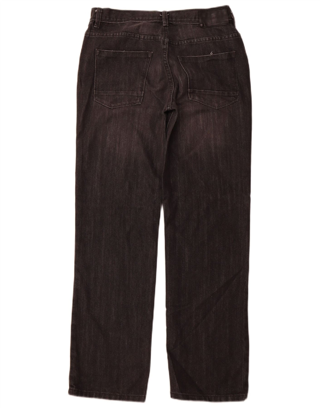 CALVIN KLEIN Jean droit Rebel pour fille 15-16 ans W30 L29 Noir Classique