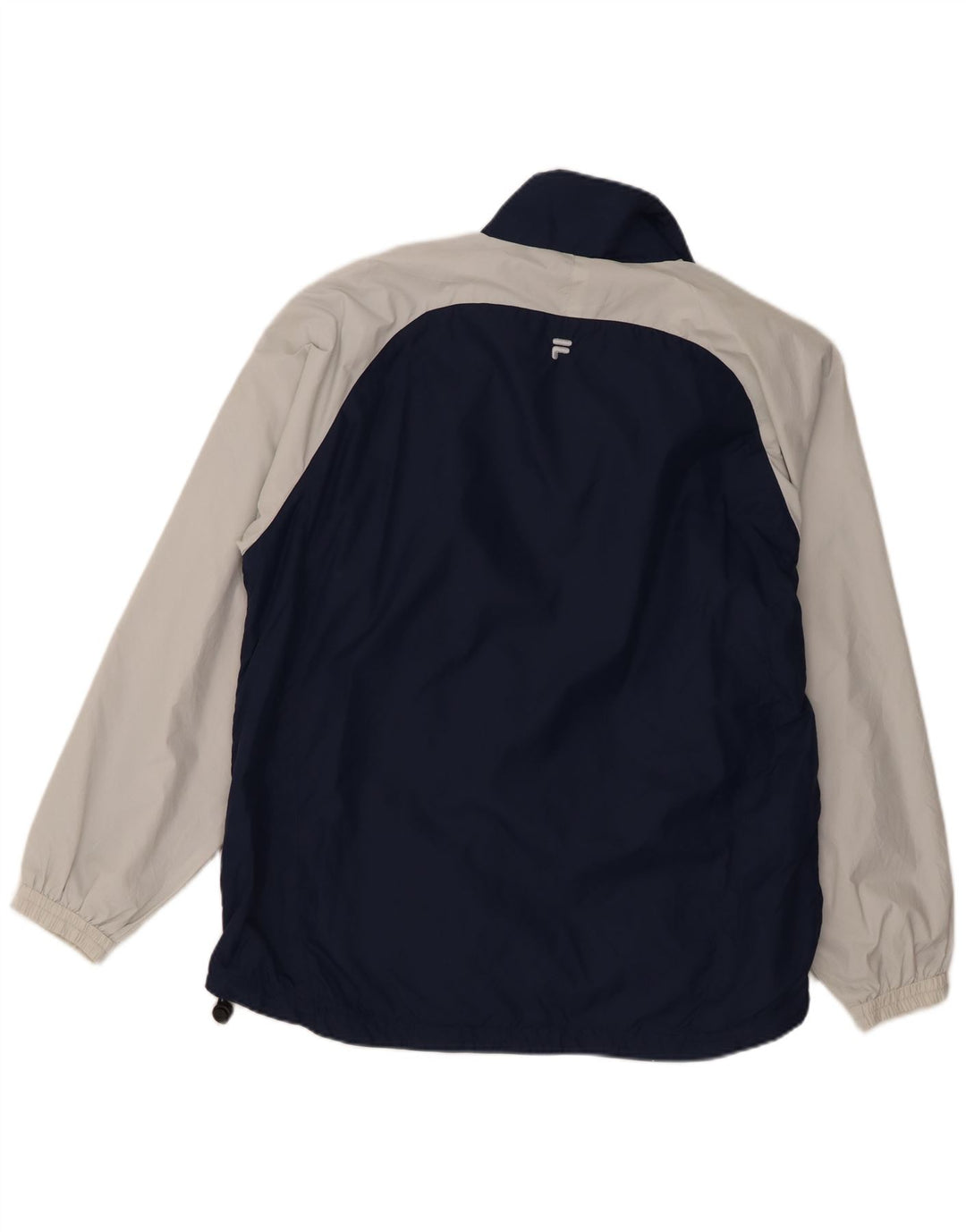 Fila Veste de Survêtement Graphique Homme Bleu Marine Moyen Nylon Colorblock