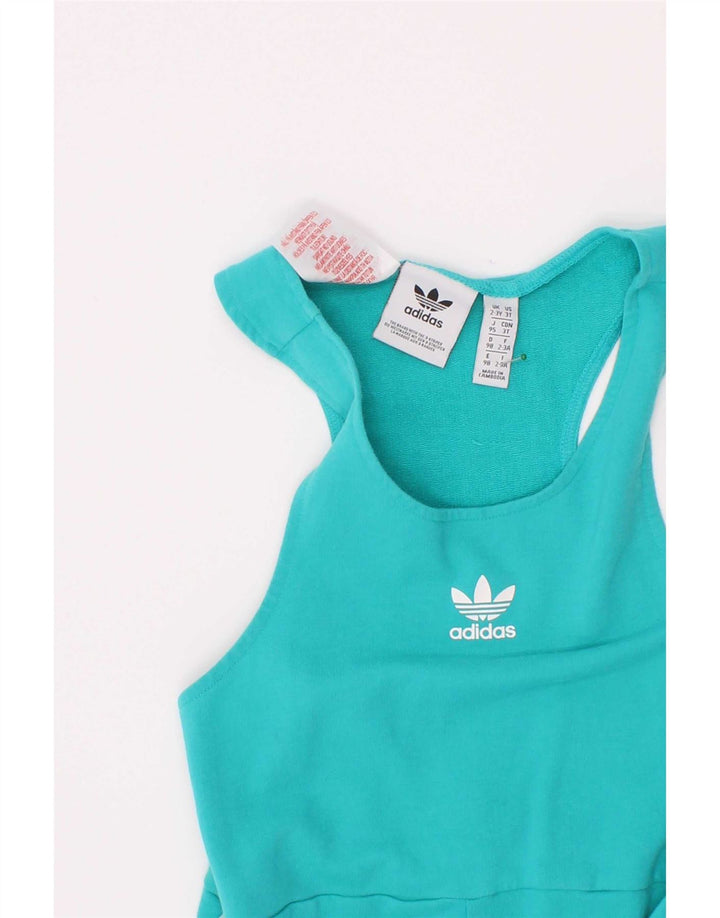 Adidas Combinaison sans manches garçon 2-3 ans Bleu
