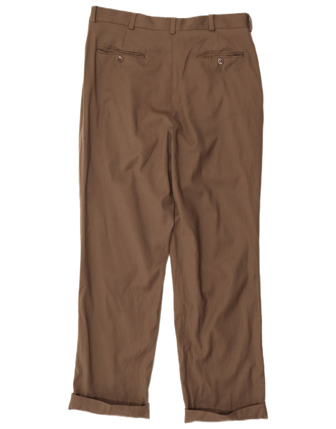 NAUTICA Pantalon de Costume à Chevilles Homme W33 L30 Laine Grise