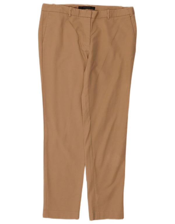 Zara Pantalon Chino Slim Femme EU 38 Small W28 L26 Coton Beige