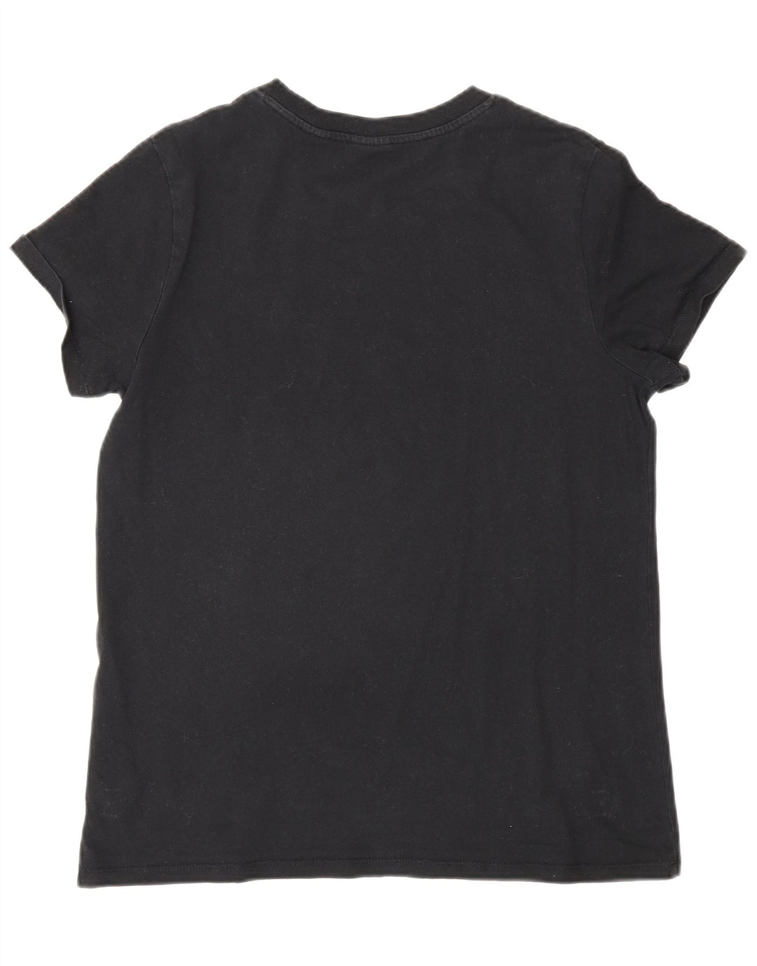 Levi's T-Shirt Femme UK 14 Medium Noir
