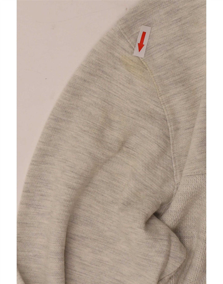 Rip Curl Pull col rond homme gris moyen coton moucheté