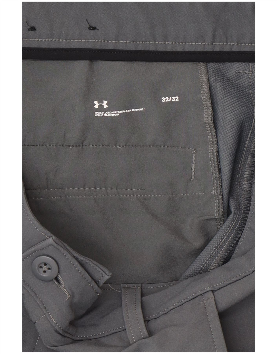 Under Armour Pantalon Chino Slim Fit Homme W32 L32 Gris