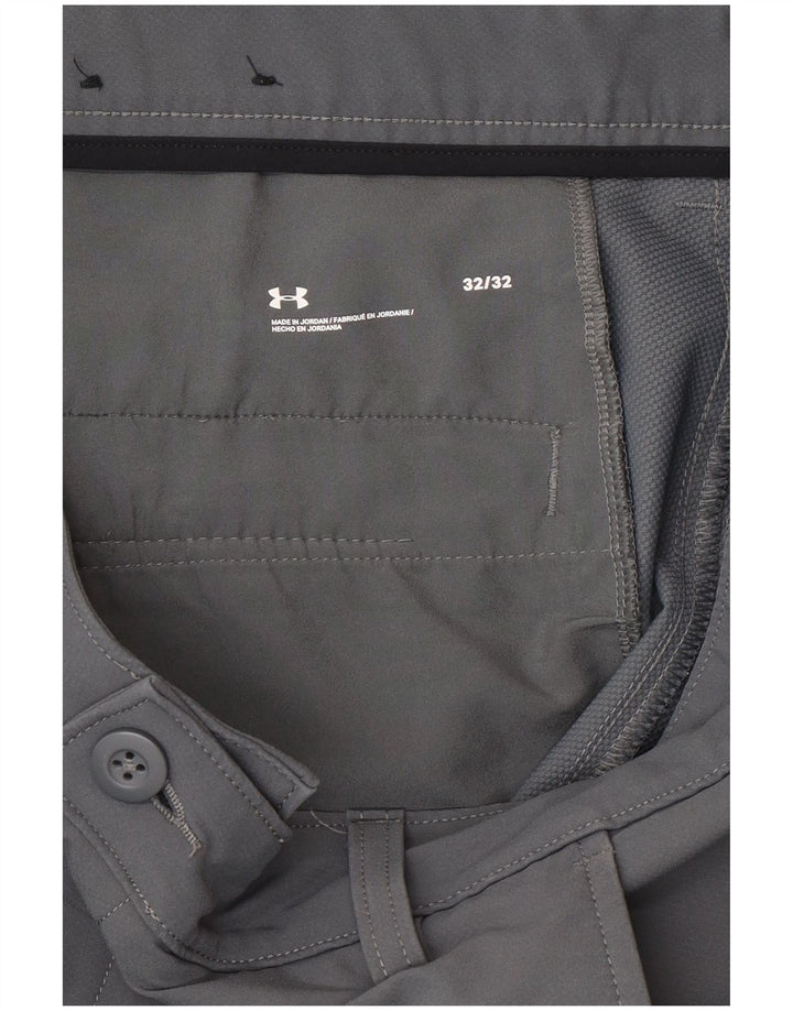 Under Armour Pantalon Chino Slim Fit Homme W32 L32 Gris