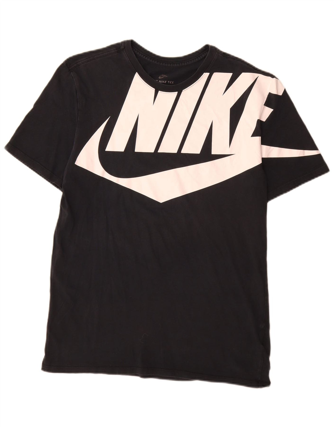 Nike T-shirt graphique pour homme en coton noir moyen