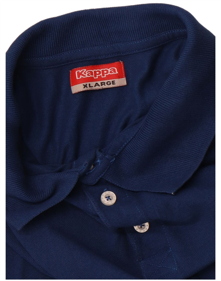 KAPPA Polo Homme XL Bleu Marine