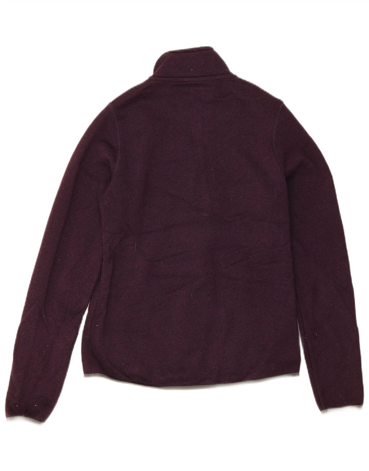 Eddie Bauer Veste de survêtement pour femme UK 10 Petit Violet Moucheté