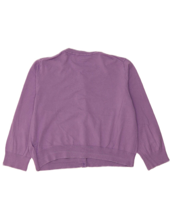 Boden Womens Bolero Jumper UK 16 Large Violet Coton