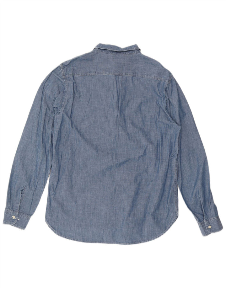 Lee Chemise Pull Coupe Regular Indigo Homme Bleu Moyen