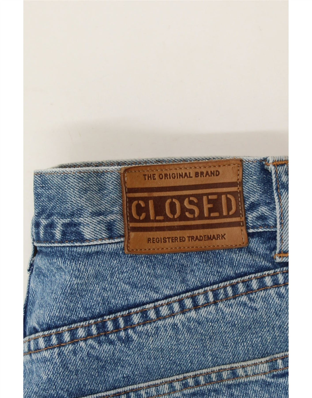 CLOSED Womens Tapered Jeans W27 L32 Blue Cotton Vintage Closed and Second-Hand Closed from Messina Hembry 