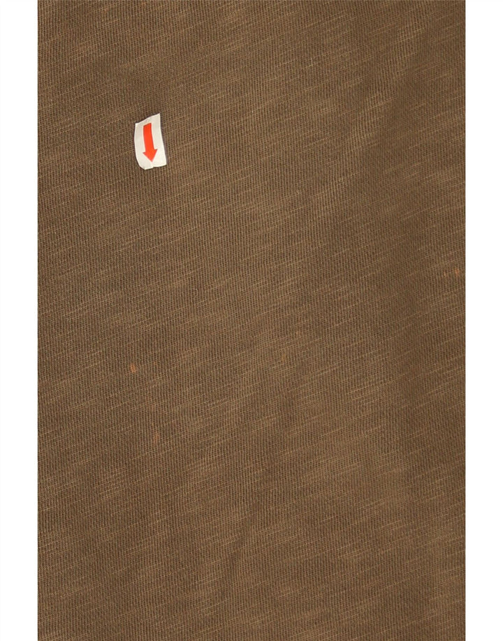 Fat Face Veste de Survêtement Homme Kaki Moyen Coton