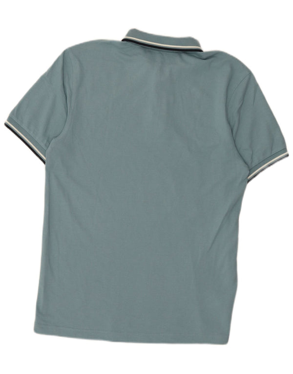 Fred Perry Polo Homme Bleu Moyen Rayé Coton