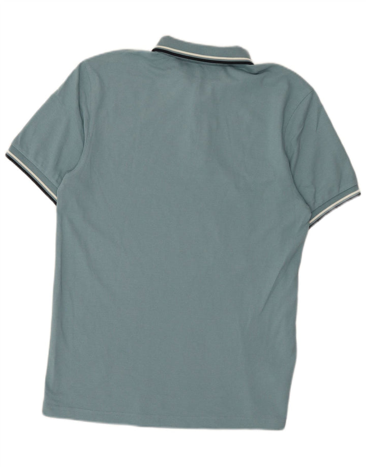 Fred Perry Polo Homme Bleu Moyen Rayé Coton