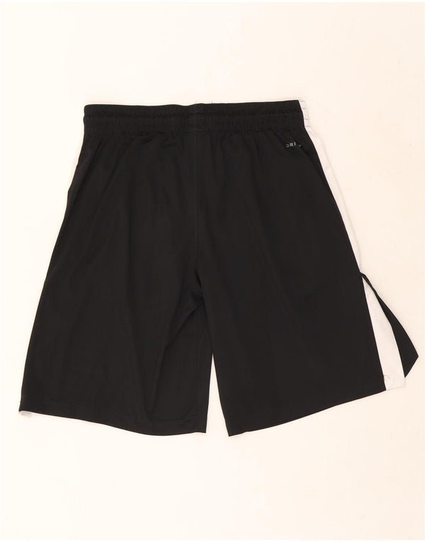 Jordan Short de sport Dri Fit pour homme en polyester color block noir moyen