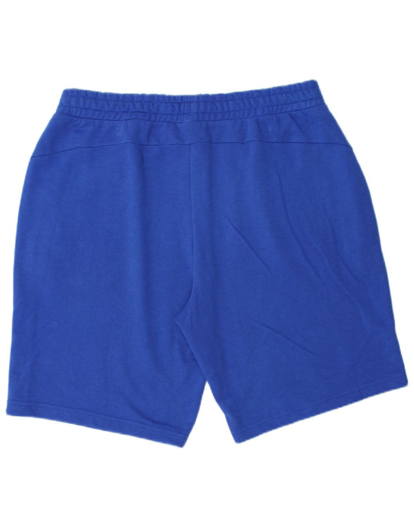 Puma Short de Sport Graphique Homme XL Bleu Coton