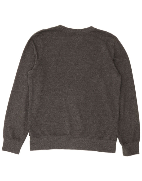 Converse Sweat-shirt graphique pour garçon 13-14 ans XL Gris chiné Coton