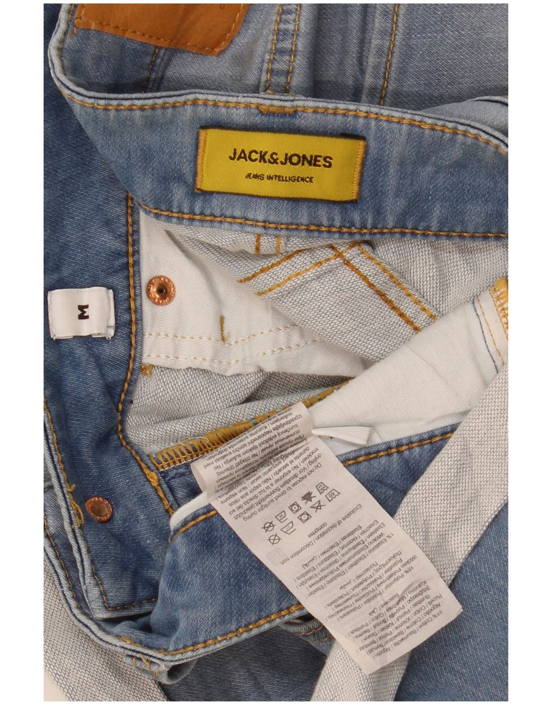Jack & Jones Short En Jean Regular W32 Homme Bleu Coton