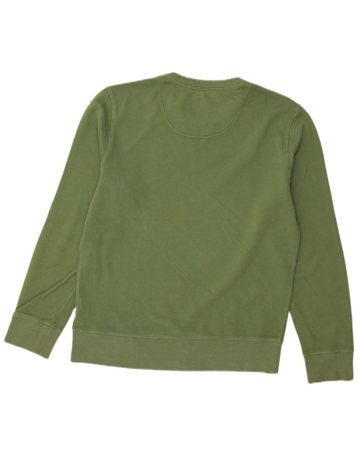 White Stuff Sweat-shirt pour homme en coton vert Large