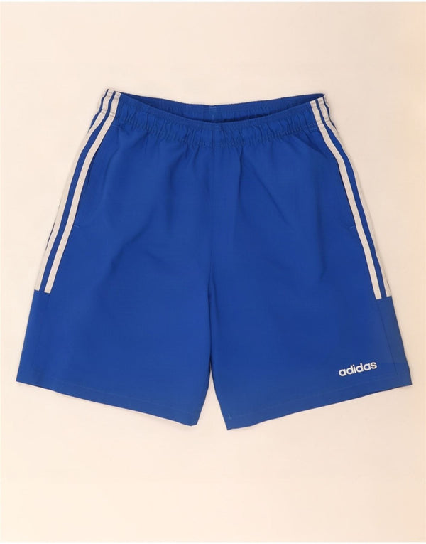 Adidas Short de sport pour homme Large Bleu Polyester