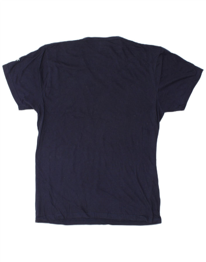 Diadora T-Shirt Homme Top Large Bleu Marine Coton