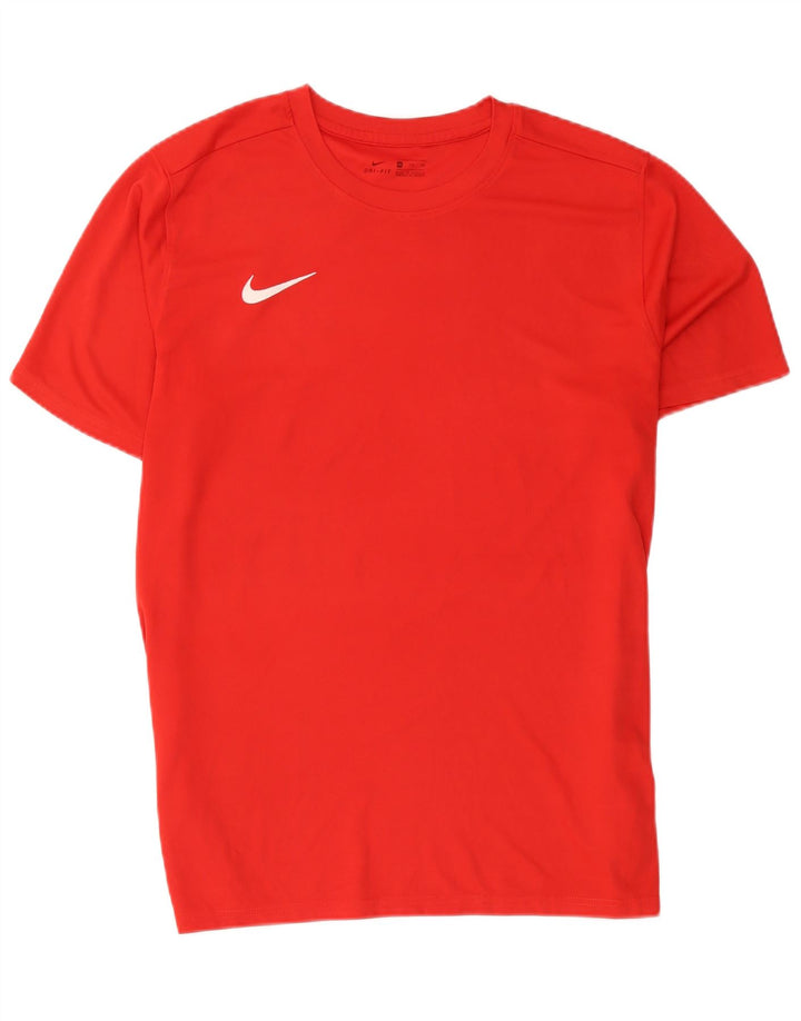 Nike Hommes Dri Fit T-Shirt Haut 2XL Rouge Polyester