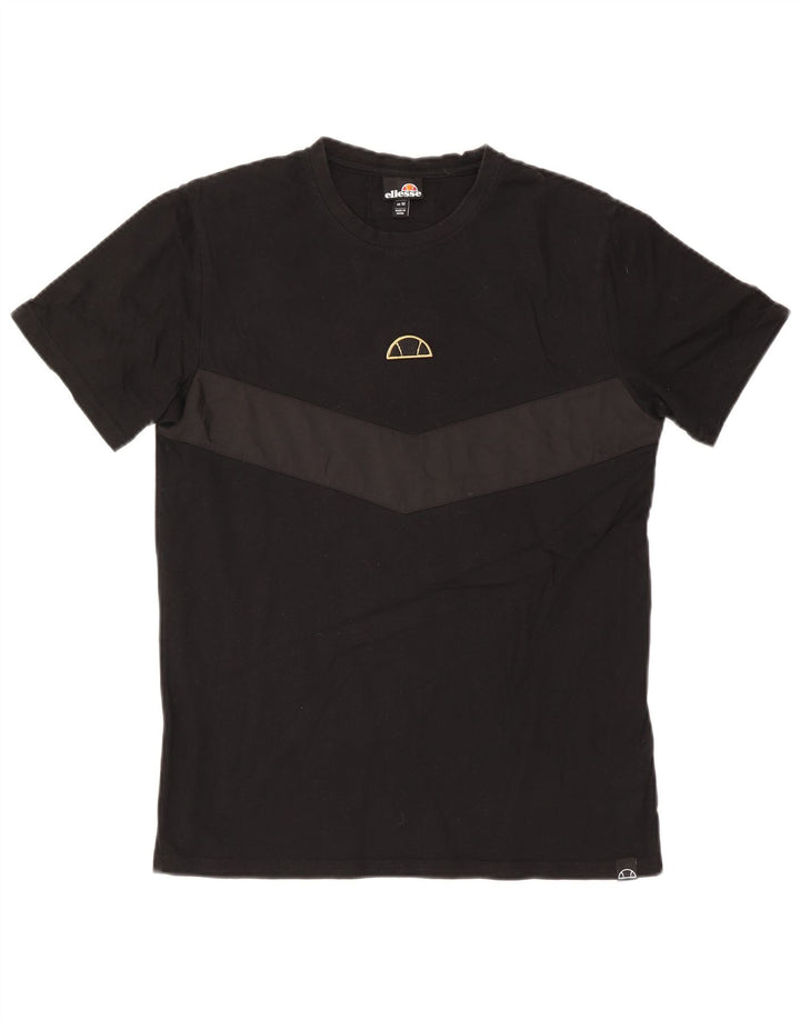 Ellesse T-Shirt Graphique Homme Noir Moyen Colourblock