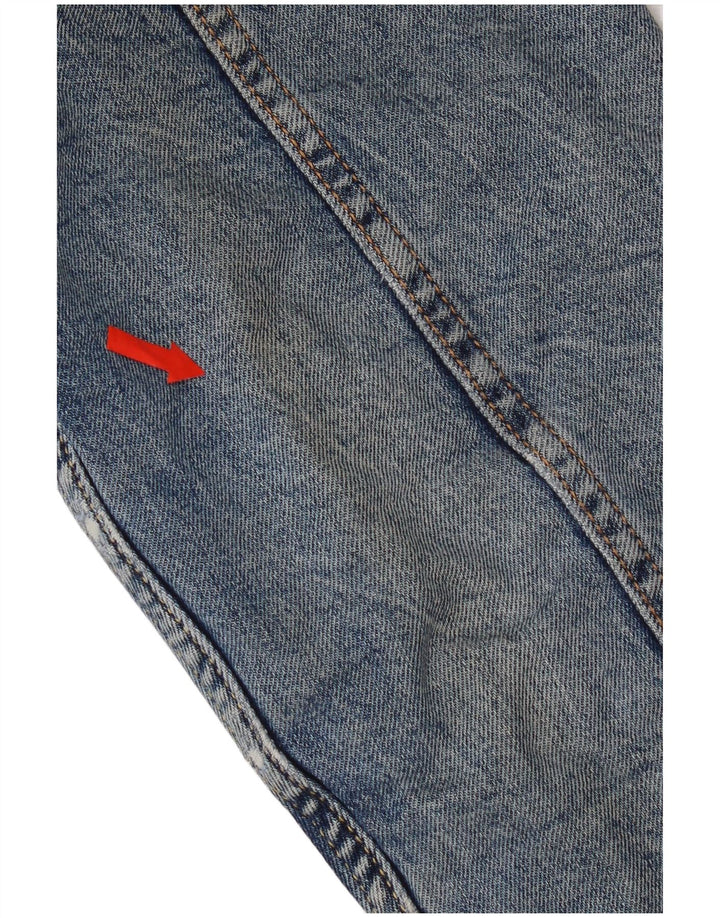 Levi's Veste en Jean Sherpa Homme UK 36 Petit Bleu Coton