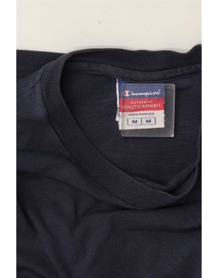 Champion Haut à manches longues pour femme UK 44 Bleu marine moyen Coton