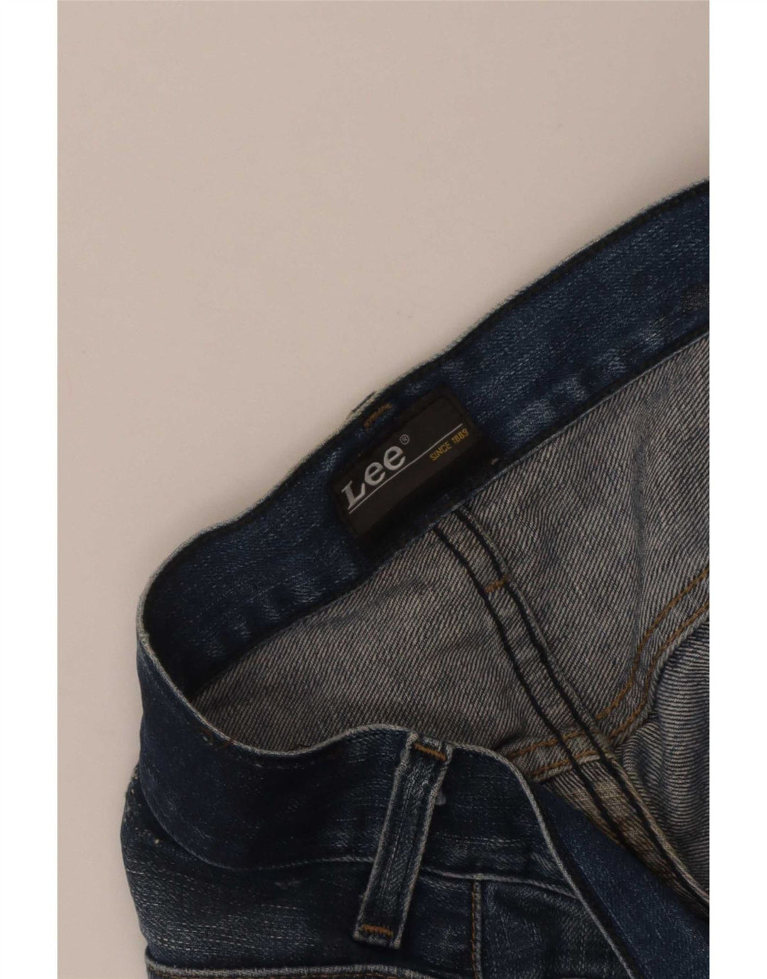 Lee Jean Droit Homme W32 L31 Bleu