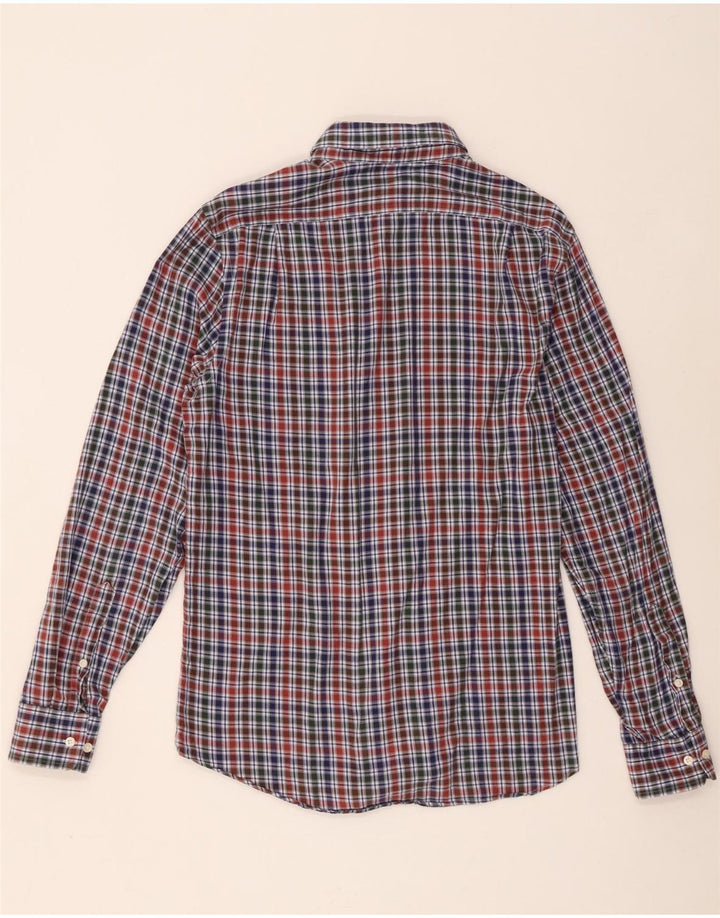 Ralph Lauren Chemise en flanelle ajustée pour homme Taille 40 15,5 Moyen Multicolore