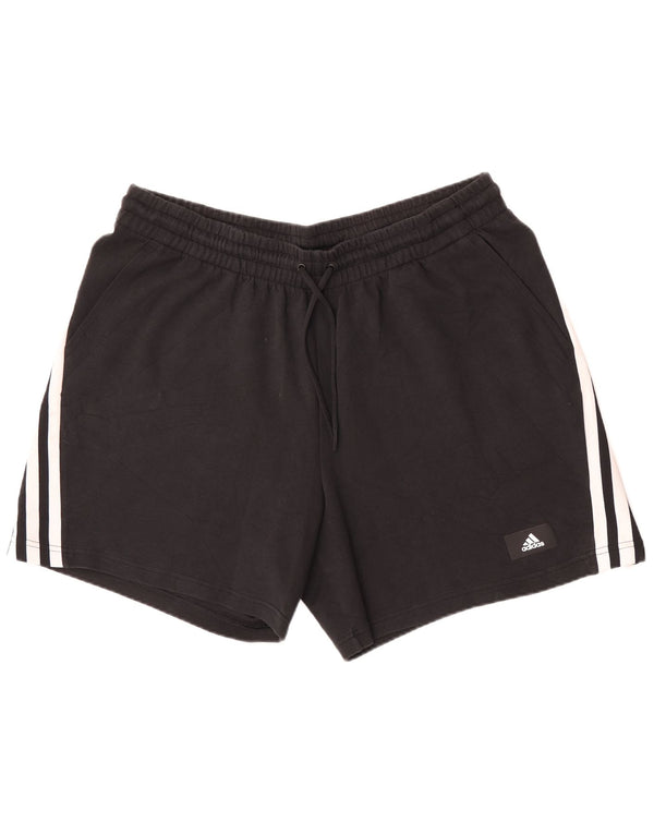 Adidas Short de sport pour homme 2XL en coton noir