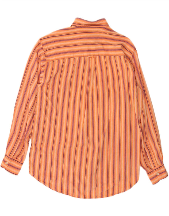 CARRERA Chemise Homme Rayé Orange Moyen Coton