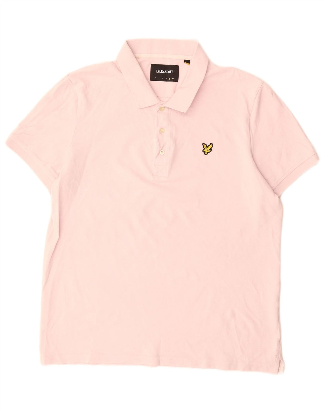 Lyle & Scott Polo Homme XL Rose Coton