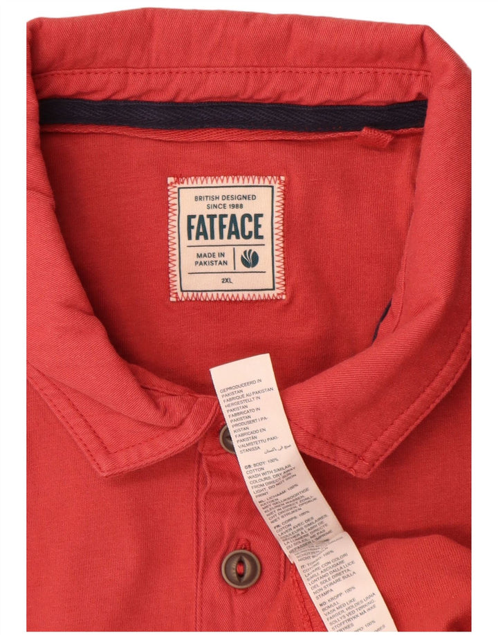 Polo Homme Fat Face 2XL Rouge Coton