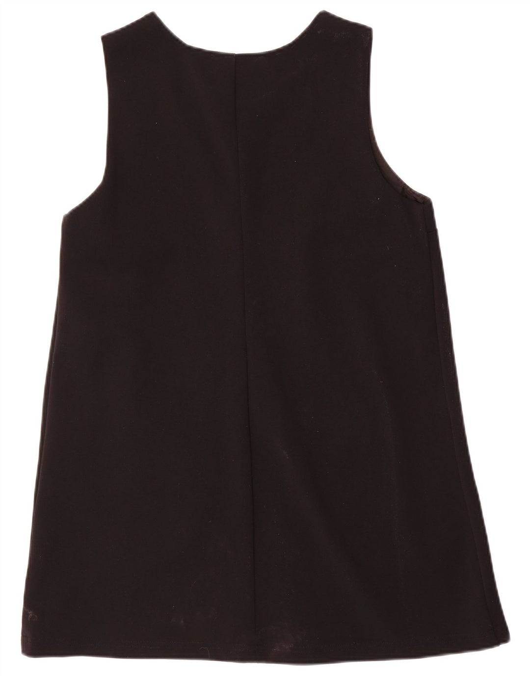 Promod Femme Robe Droite Sans Manches UK 42 Medium Noir Polyamide