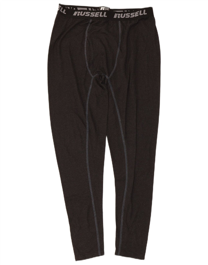 Russell Athletic Legging graphique pour homme Taille L en polyester noir