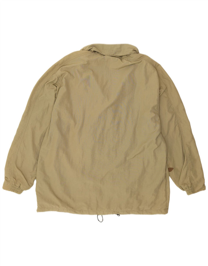 Diadora Veste de pluie à capuche pour homme UK 38 Medium Kaki Polyamide