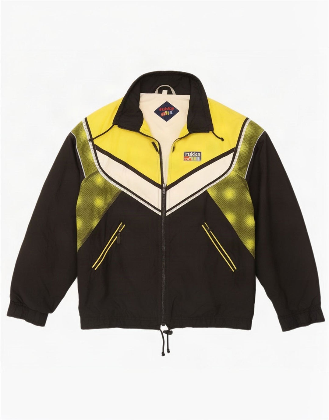 Rukka Veste de Survêtement Homme Noir Moyen Colourblock