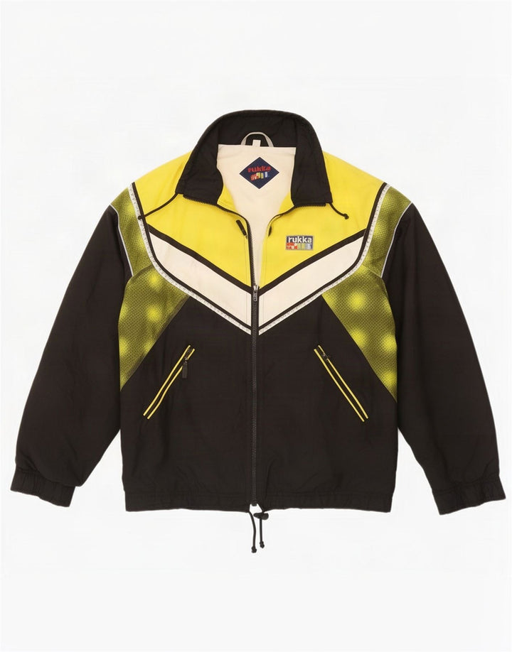 Rukka Veste de Survêtement Homme Noir Moyen Colourblock