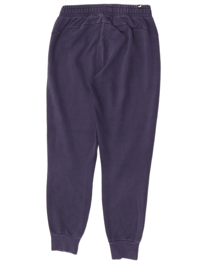 Puma Pantalon de Survêtement Joggers Homme Bleu Marine Moyen Coton