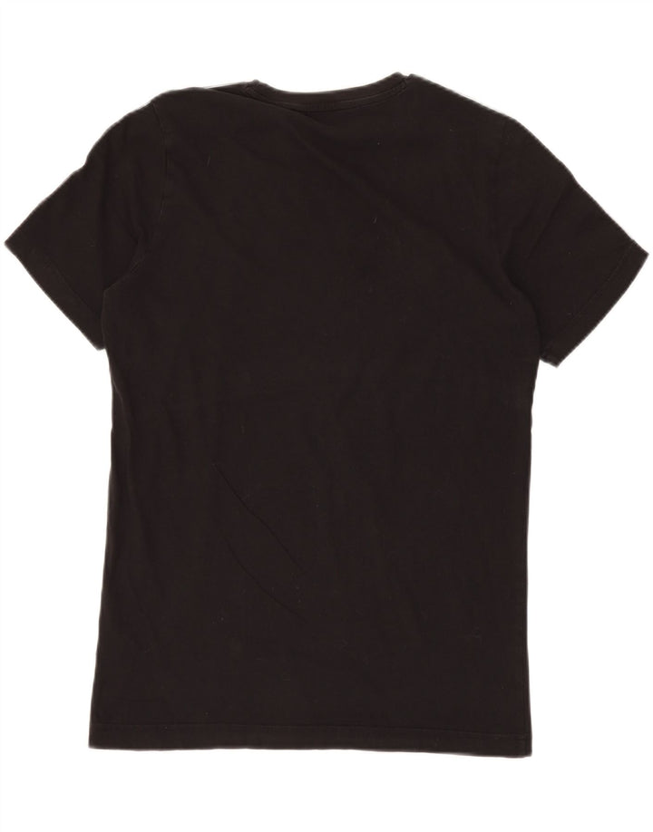PUMA T-Shirt Graphique Homme Noir Moyen Coton