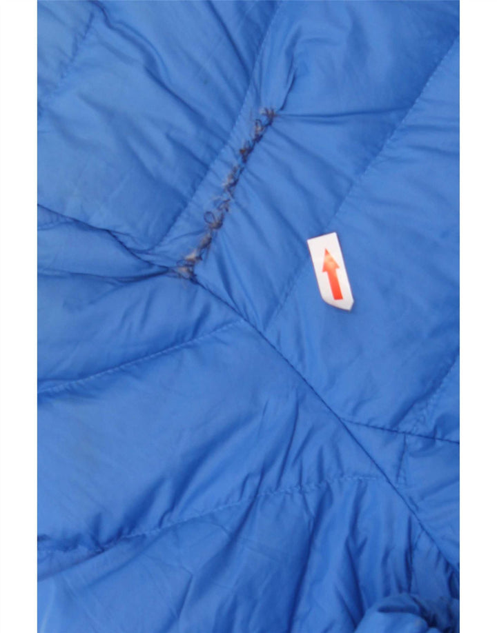 Marks & Spencer Veste matelassée pour femme UK 14 Large Bleu Polyamide