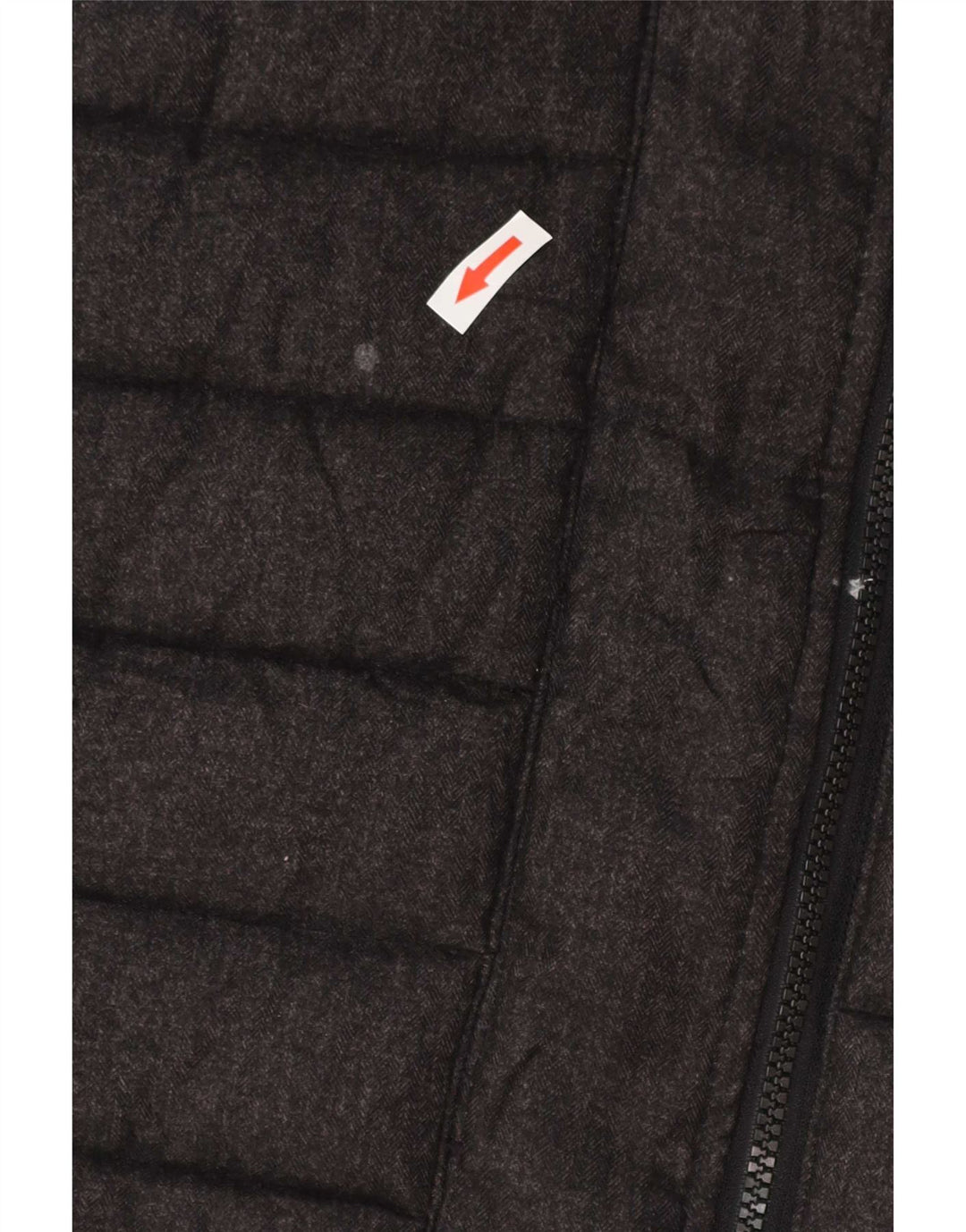 Superdry Veste matelassée à capuche pour hommes UK 42 XL Gris Polyester