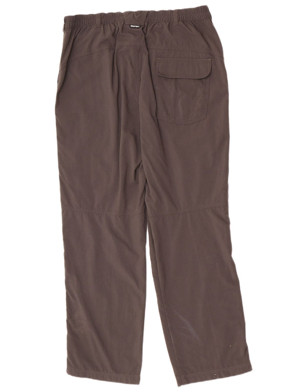 Rohan Pantalon Cargo Droit Homme Large W34 L30 Gris Polyamide