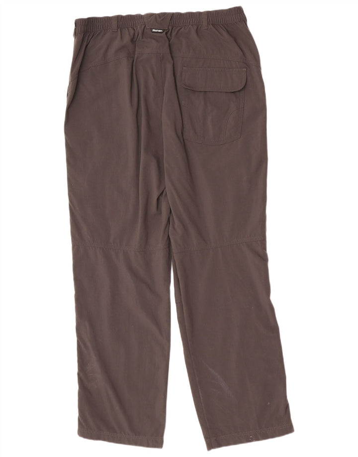 Rohan Pantalon Cargo Droit Homme Large W34 L30 Gris Polyamide