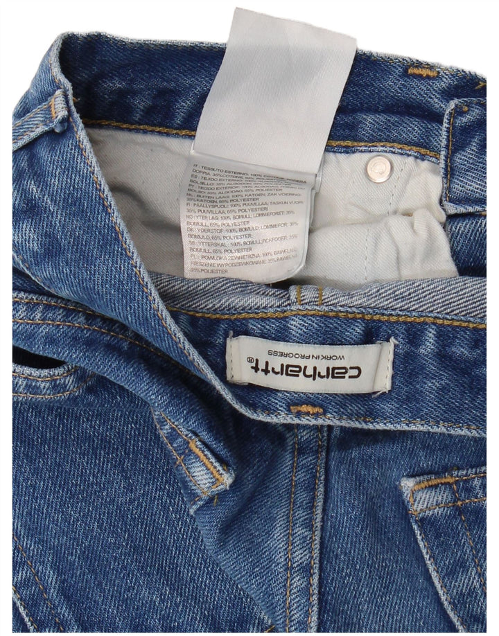 Carhartt Jean Slim Femme W26 L25 Bleu Coton