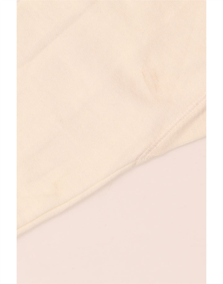 Jack Wills Sweat-shirt graphique pour homme en coton blanc cassé moyen