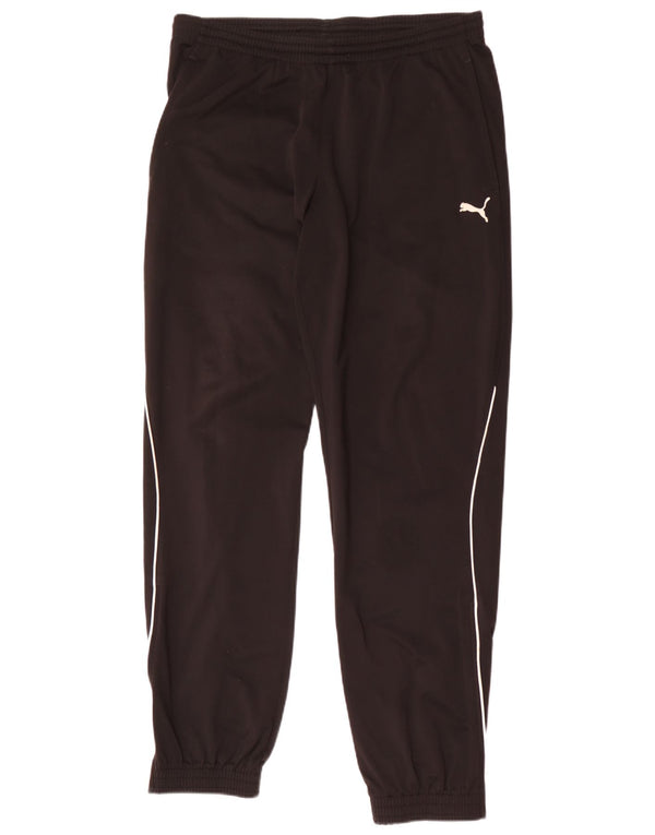 Puma Pantalon de survêtement pour homme Taille L Noir Polyester