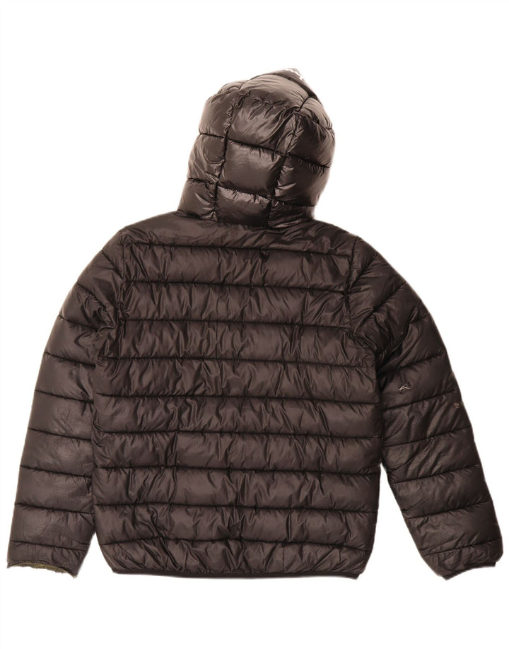 Champion Veste matelassée à capuche pour garçon 13-14 ans XL Noir